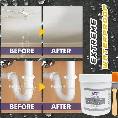 Waterproof Sealant Transparent Adhesive Toilet Anti-Leak Agent | Roof Damaged Agent Sealant Leak Trap Repair