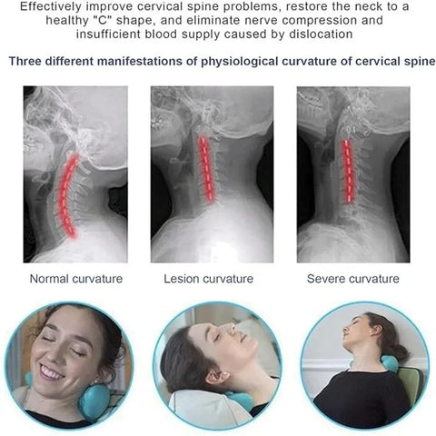Acupressure Relaxer Pillow For Neck & Shoulder