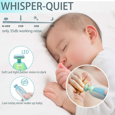 Rechargeable Baby Nail Trimmer Kit