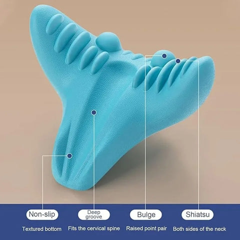 Acupressure Relaxer Pillow For Neck & Shoulder