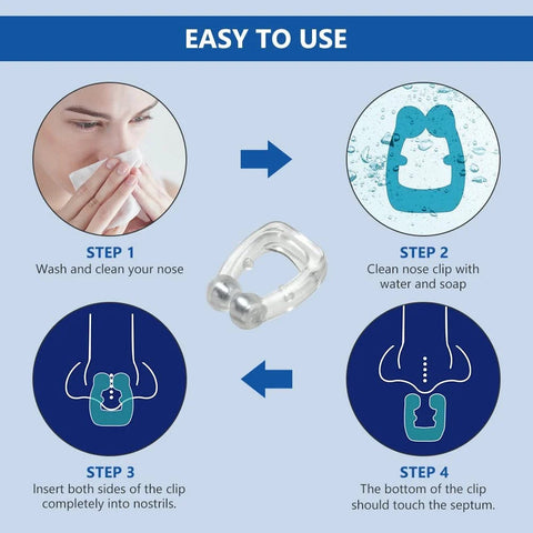 Magnetic Anti-Snoring Nose Clip