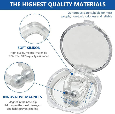 Magnetic Anti-Snoring Nose Clip