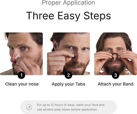 Magnetic Nasal Strips Kit For Easy Breathing