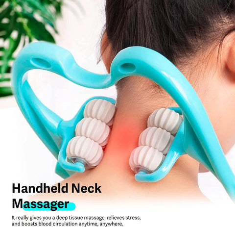 6-Wheel Neck Pressure Point Massager