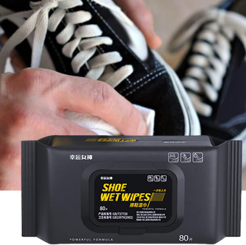 Instant Shine Shoe Cleaning Wipes