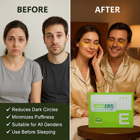 Eye Care Patches with Lutein & Mugwort  10Pcs