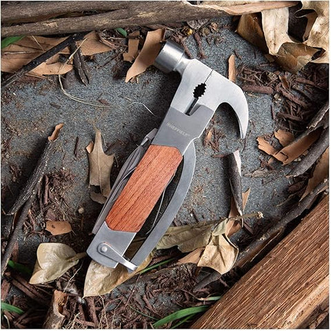 14-in-1 Stainless Steel Multitool Hammer – Your Ultimate Outdoor Companion