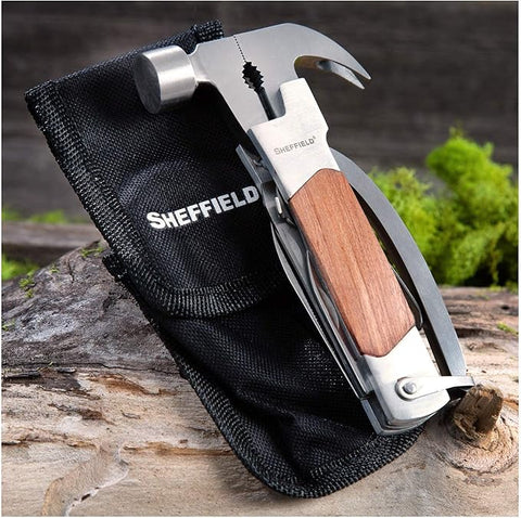 14-in-1 Stainless Steel Multitool Hammer – Your Ultimate Outdoor Companion