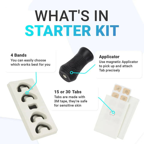 Magnetic Nasal Strips Kit For Easy Breathing