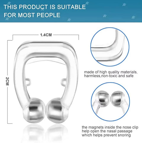 Magnetic Anti-Snoring Nose Clip