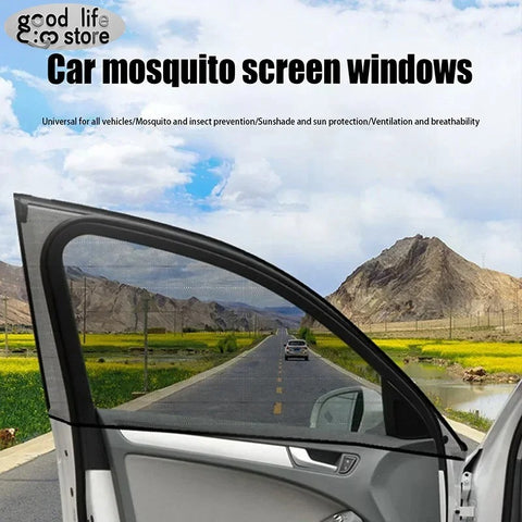 Universal Car Sunshade Curtain ( 4 Pcs )