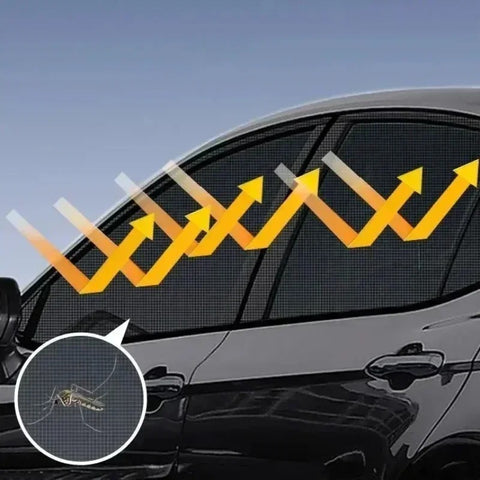 Universal Car Sunshade Curtain ( 4 Pcs )