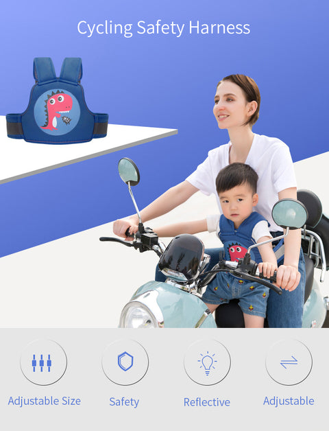 Premium Quality Adjustable Children's Safety Motorcycle Harness