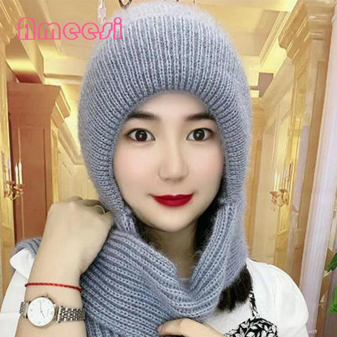Stylish Winter Hat Scarf for Women