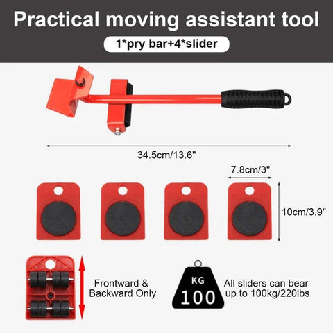 Furniture Lift Mover Tool Set