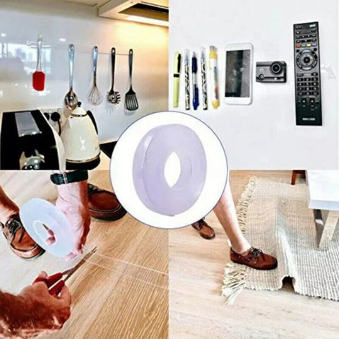Transparent Double - Sided Silicone Adhesive Tape (3 M)
