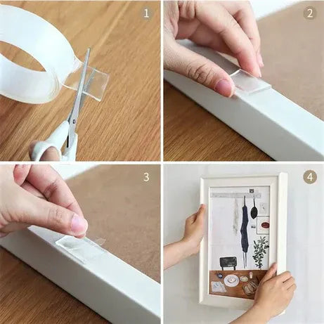 Transparent Double - Sided Silicone Adhesive Tape (3 M)