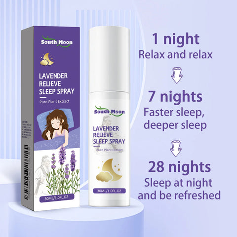 Spray for Relax Sleep. Lavender Insomnia Spray