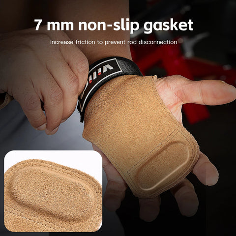 2 PCs Anti-Slip Straps for Weight Lifting ( Imported )