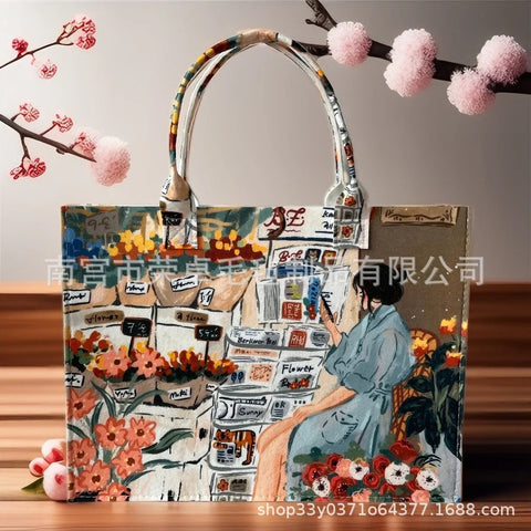Pattern Fashionable Tote Bag