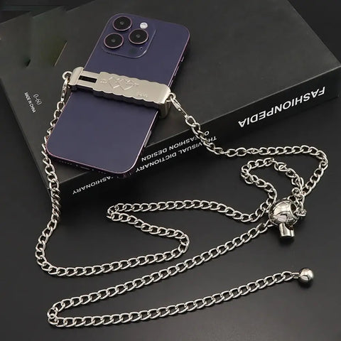 Adjustable Mobile Phone Crossbody Chain stand