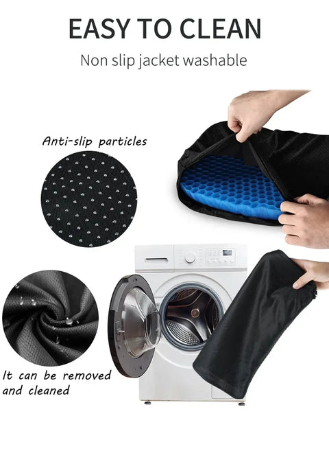 Honeycomb Design Car Cushion