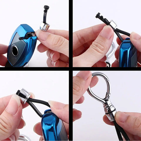 Alloy Key Ring (Pack of 2))