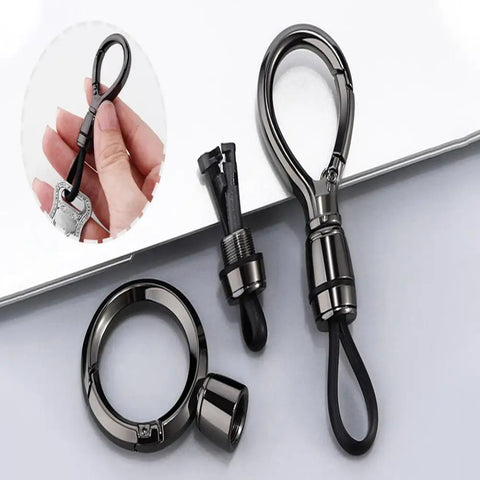 Alloy Key Ring (Pack of 2))