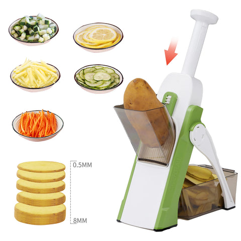 Multifunctional Vegetable Chopper, Slicer, & Dicer