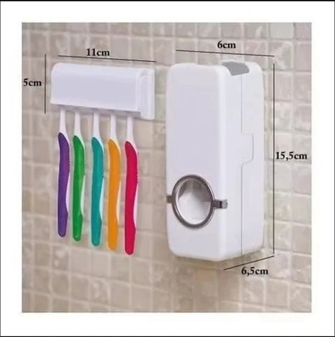 Automatic Tooth Paste & Brush Dispenser