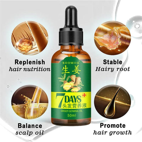 7 Days Ginger Hair Care Essential Oil