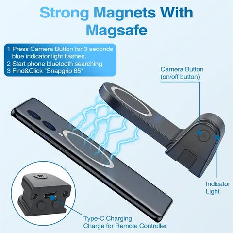Universal Magnetic Phone Holder Grip