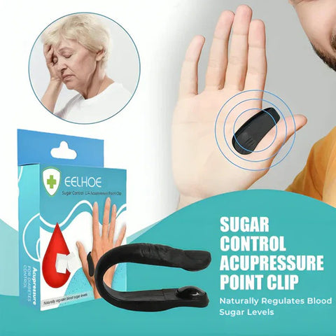 Blood Pressure & Sugar Levels Managing LI4 Acupressure Clip