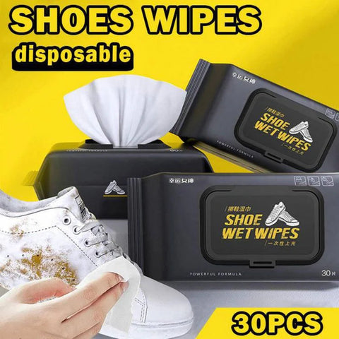 Instant Shine Shoe Cleaning Wipes